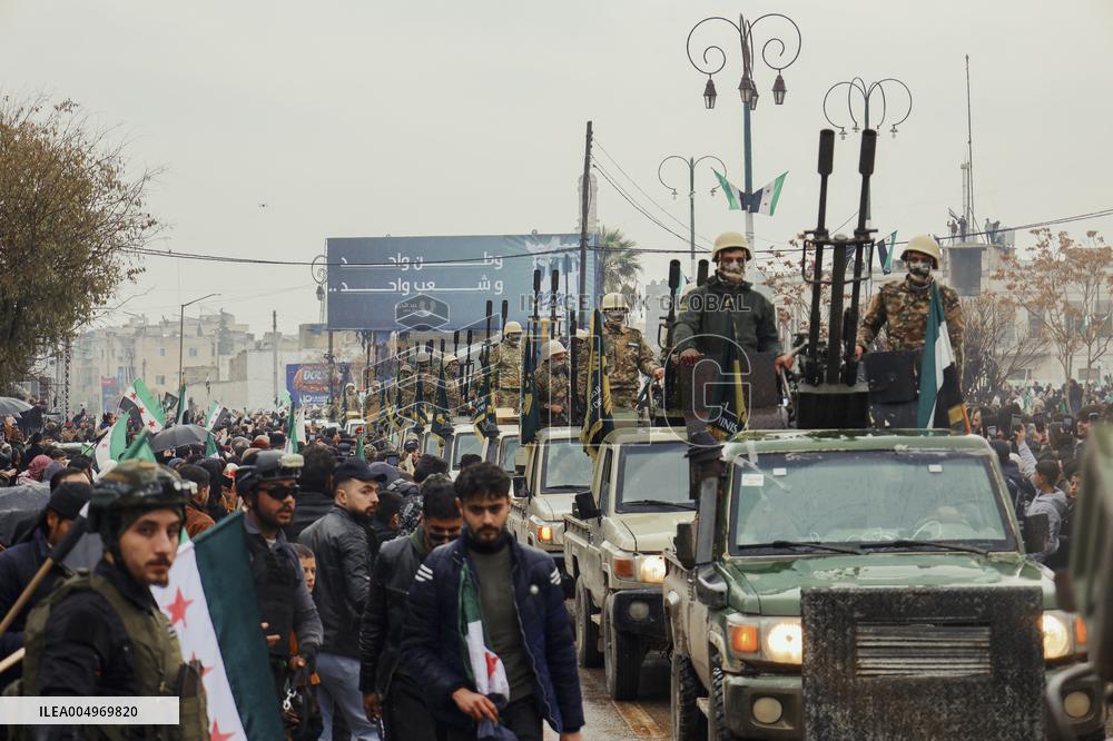 Military Parade in Idlib - Syria