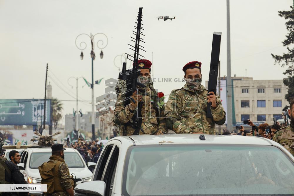 Military Parade in Idlib - Syria