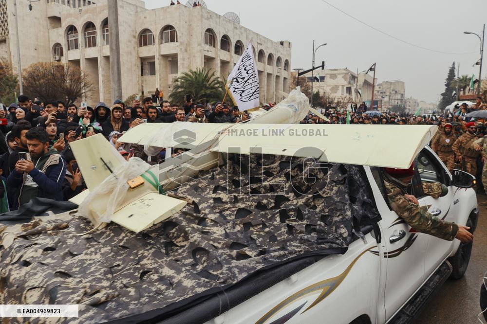 Military Parade in Idlib - Syria