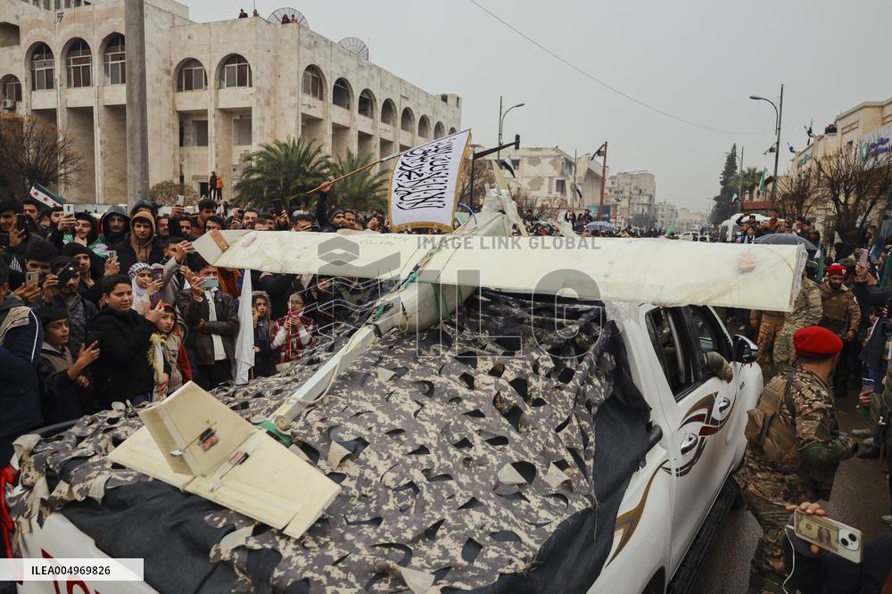 Military Parade in Idlib - Syria
