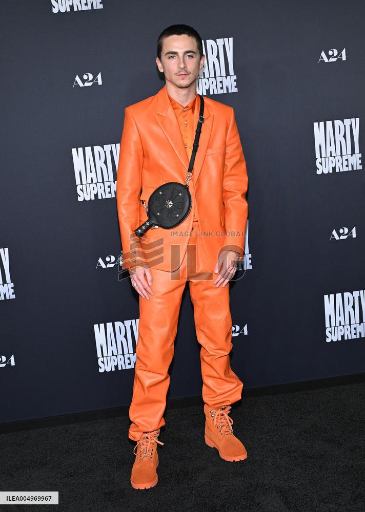 ‘Marty Supreme’ Los Angeles Premiere