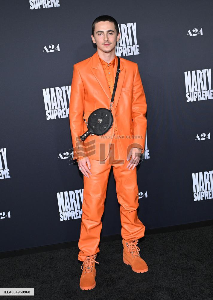 ‘Marty Supreme’ Los Angeles Premiere