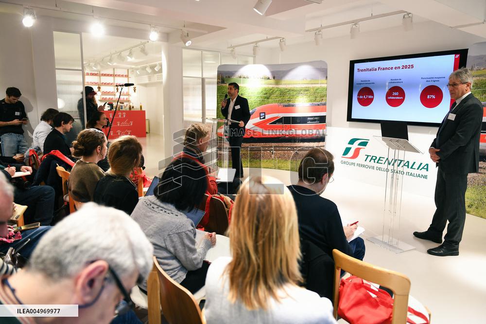 Presser Trenitalia in Paris FA