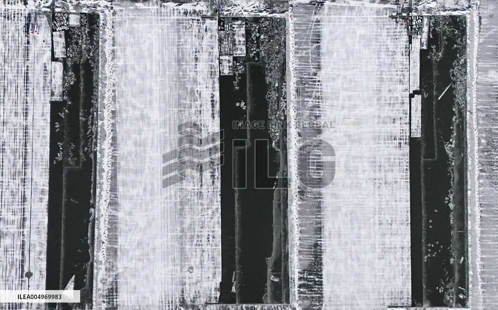 Ice Harvesting for The Ice City of Harbin - China