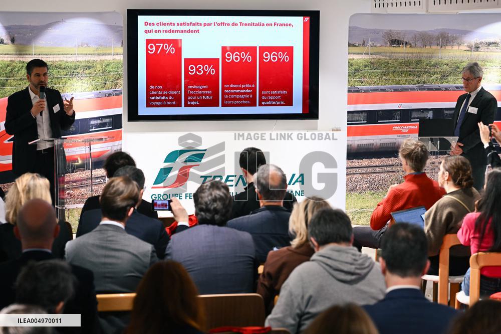 Presser Trenitalia in Paris FA