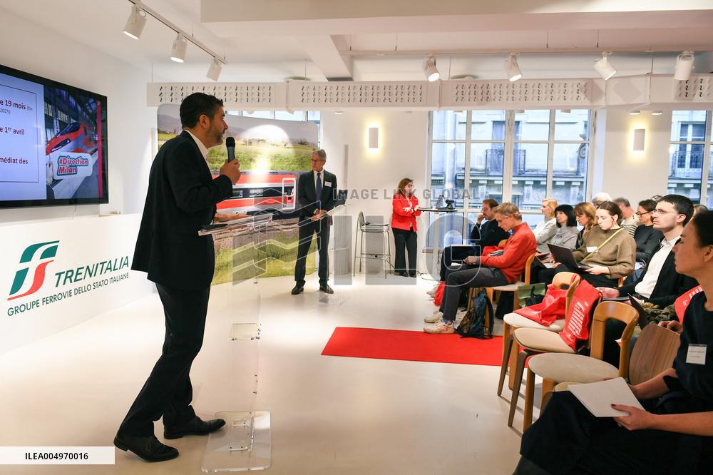 Presser Trenitalia in Paris FA