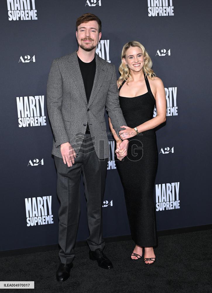 ‘Marty Supreme’ Los Angeles Premiere