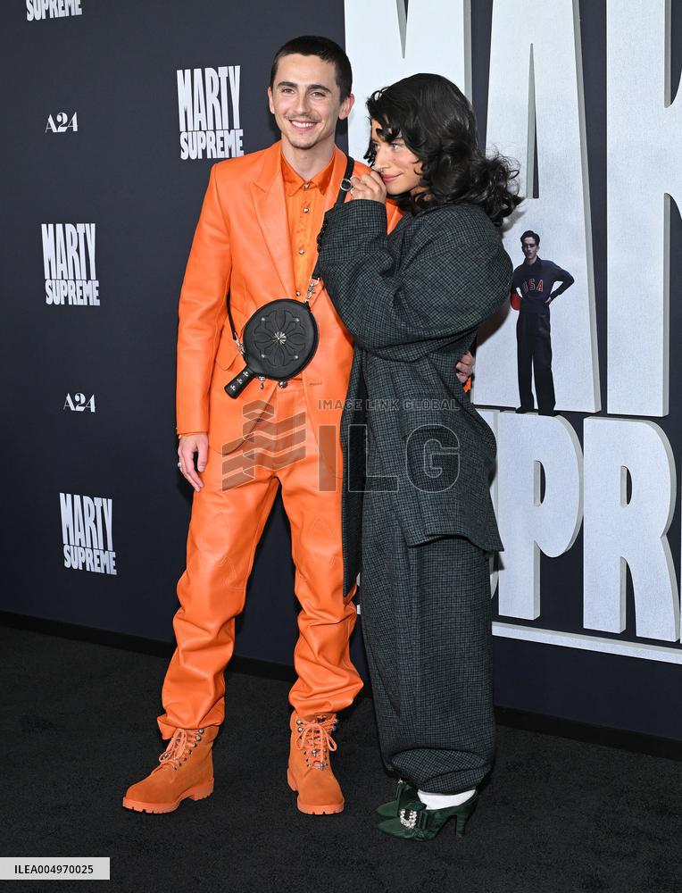 ‘Marty Supreme’ Los Angeles Premiere
