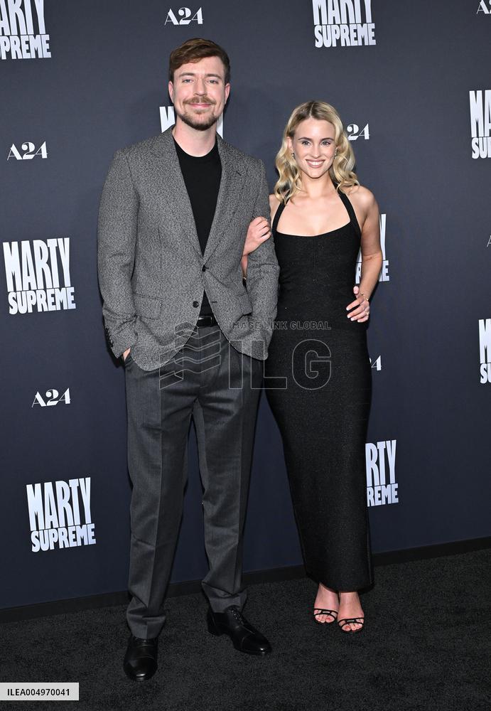 ‘Marty Supreme’ Los Angeles Premiere