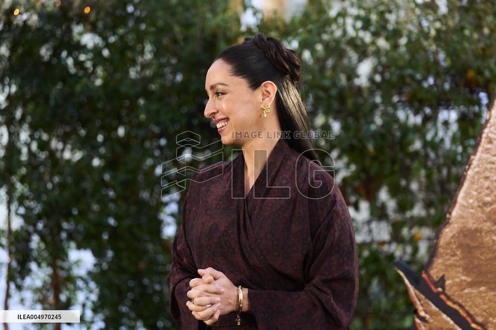 Oona Chaplin At Avatar: Fire and Ash Photocall - Madrid