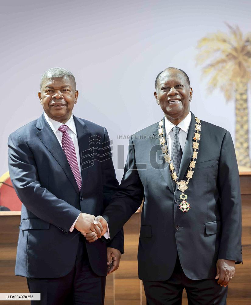 President Of Cote D'Ivoire Sworn-In - Abidjan