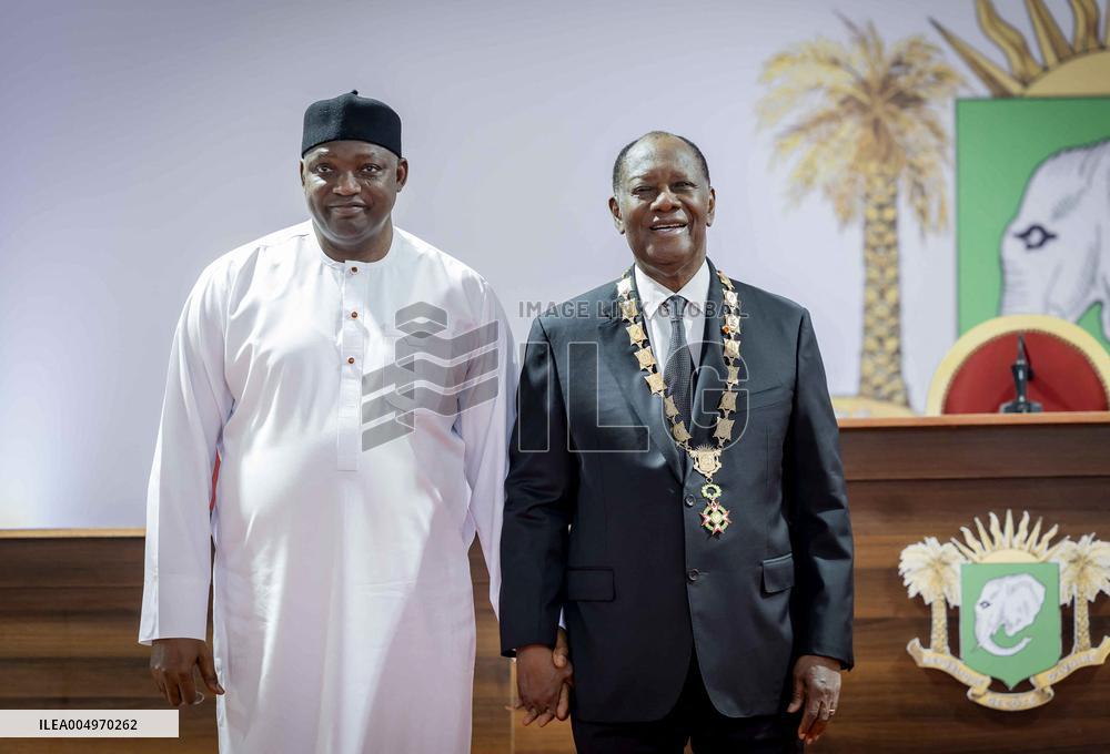President Of Cote D'Ivoire Sworn-In - Abidjan