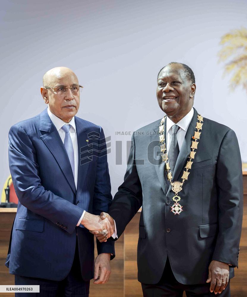 President Of Cote D'Ivoire Sworn-In - Abidjan