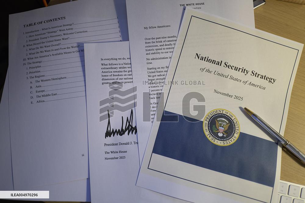 Illustration - US National Security Strategy 2025