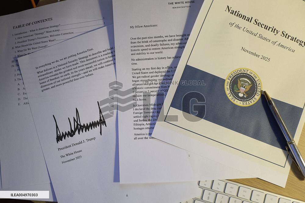 Illustration - US National Security Strategy 2025