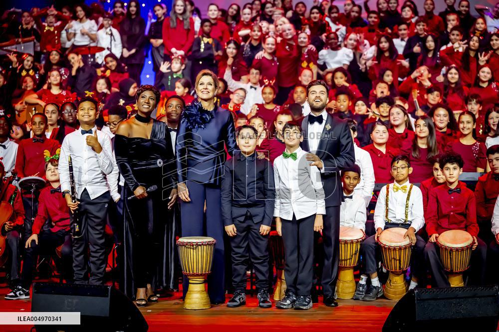 Queen Maxima At The Christmas Music Gala 2025 - Breda