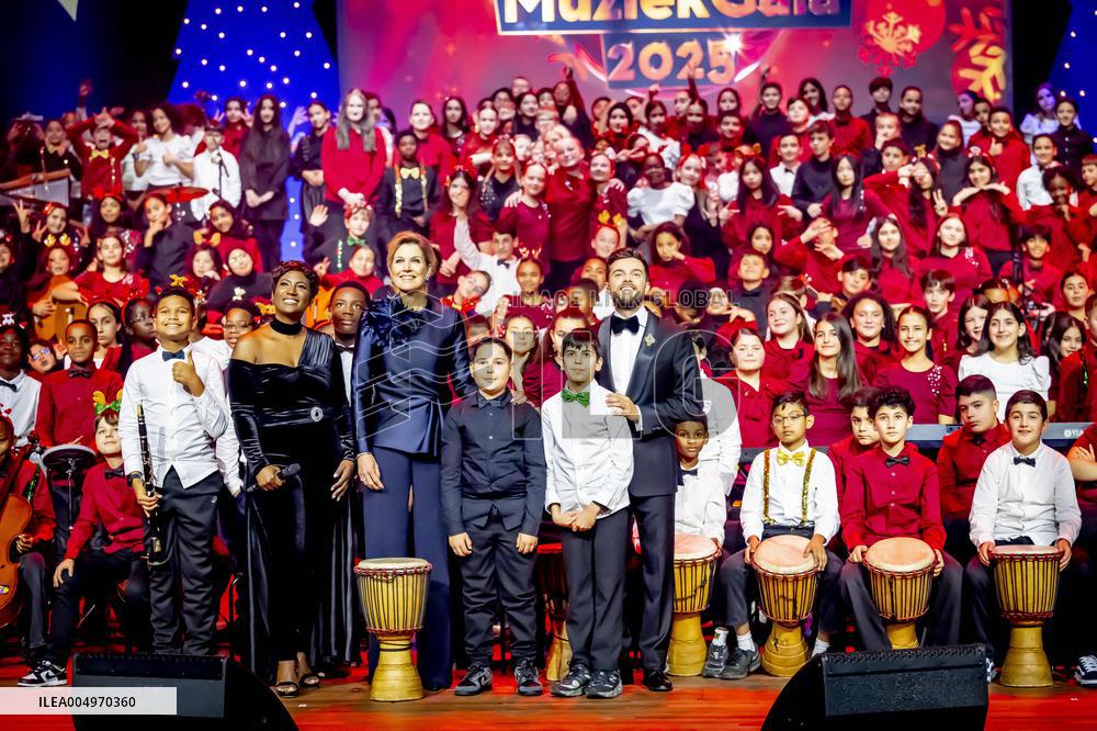 Queen Maxima At The Christmas Music Gala 2025 - Breda