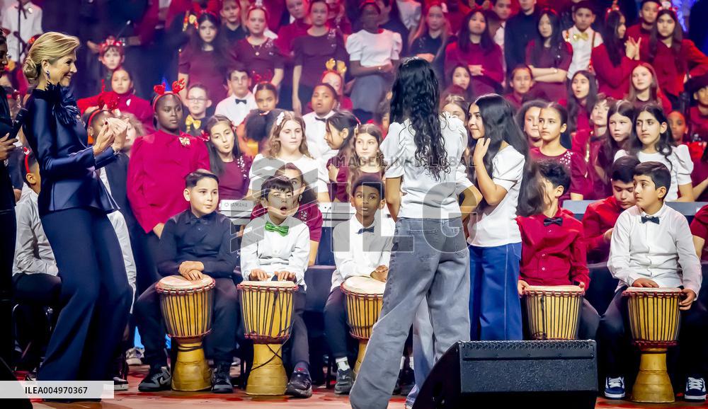 Queen Maxima At The Christmas Music Gala 2025 - Breda