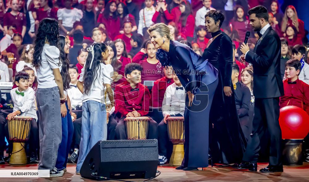 Queen Maxima At The Christmas Music Gala 2025 - Breda