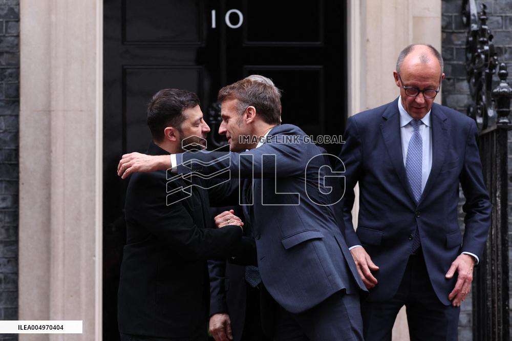 European Leaders at Downing Street - London