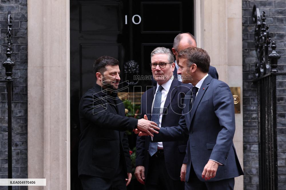 European Leaders at Downing Street - London