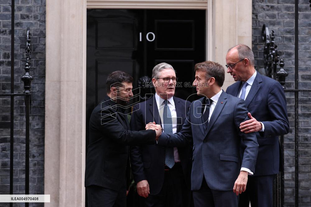 European Leaders at Downing Street - London