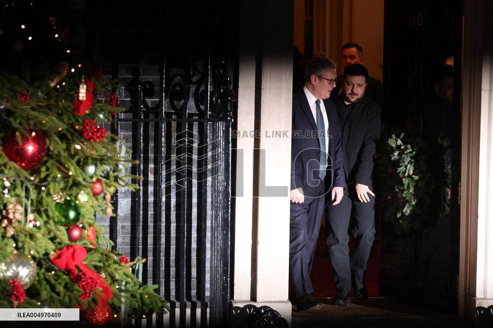 European Leaders at Downing Street - London