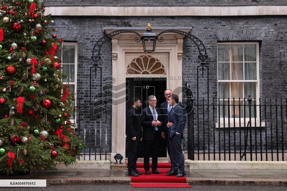 European Leaders at Downing Street - London