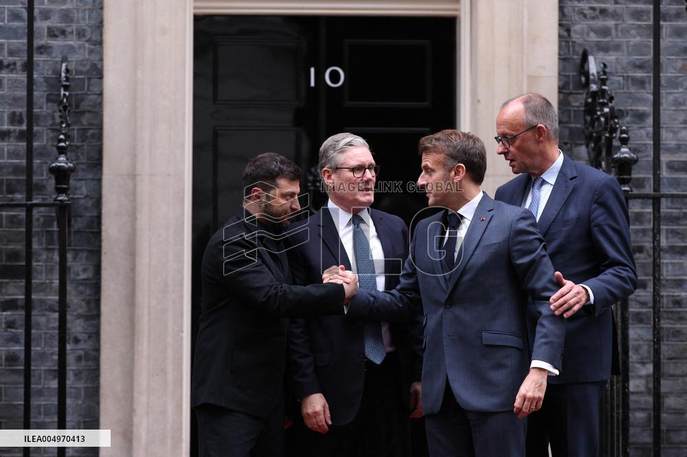 European Leaders at Downing Street - London
