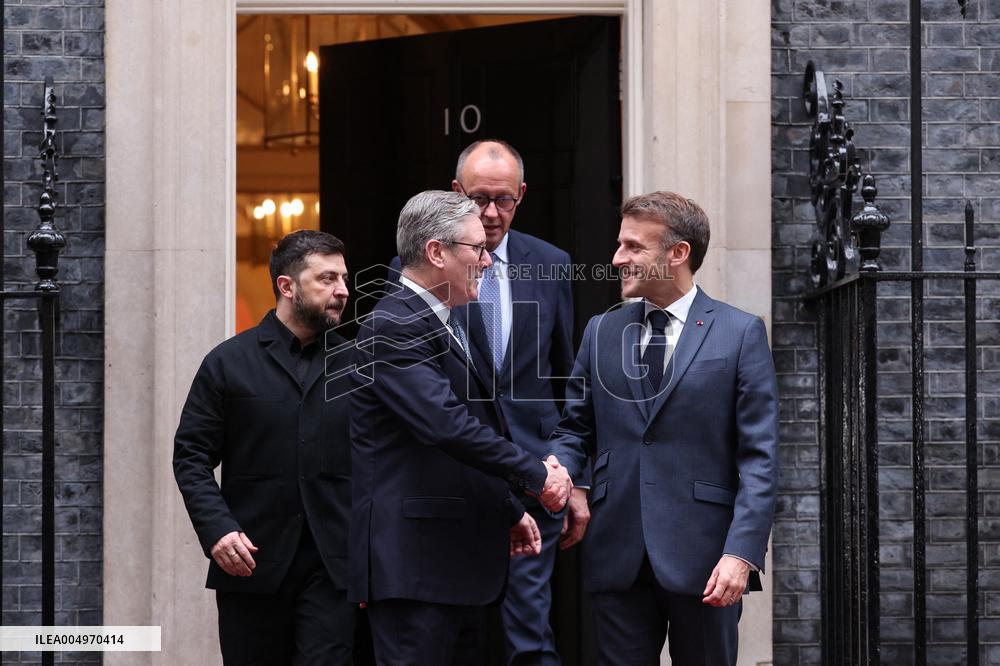 European Leaders at Downing Street - London