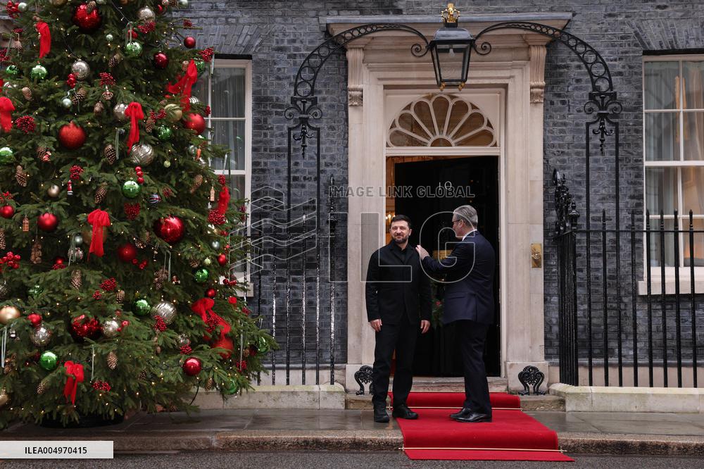 European Leaders at Downing Street - London