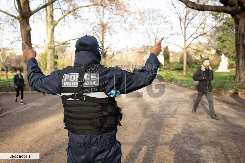 Inauguration of the Nicolae Titulescu walkway by Anne Hidalgo and the President of Romania - Paris AJ