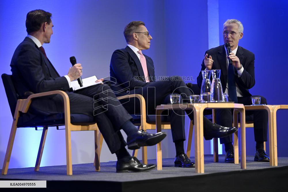 Norwegian Finance Minister, former NATO Secretary General Jens Stoltenberg visits Finland