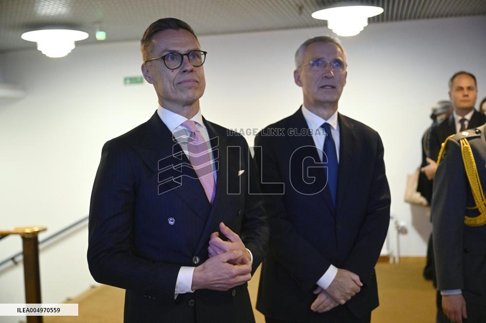 Norwegian Finance Minister, former NATO Secretary General Jens Stoltenberg visits Finland