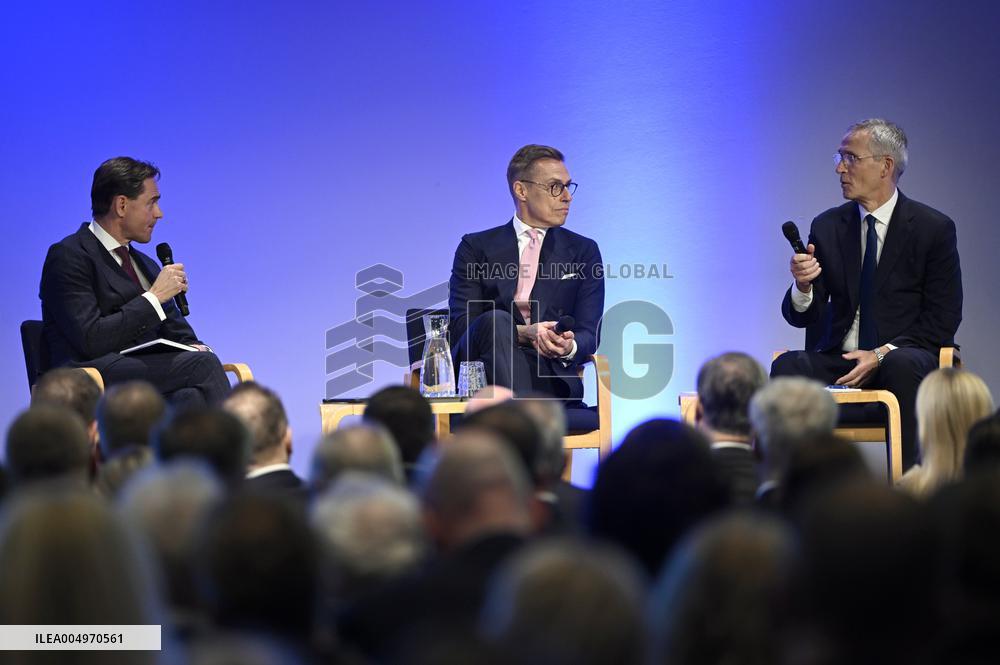 Norwegian Finance Minister, former NATO Secretary General Jens Stoltenberg visits Finland