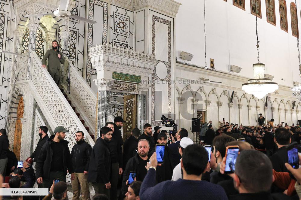 Al Sharaa A Year After The Assad's Fall - Damascus