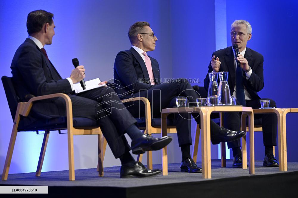 Norwegian Finance Minister, former NATO Secretary General Jens Stoltenberg visits Finland