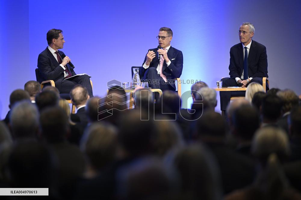 Norwegian Finance Minister, former NATO Secretary General Jens Stoltenberg visits Finland