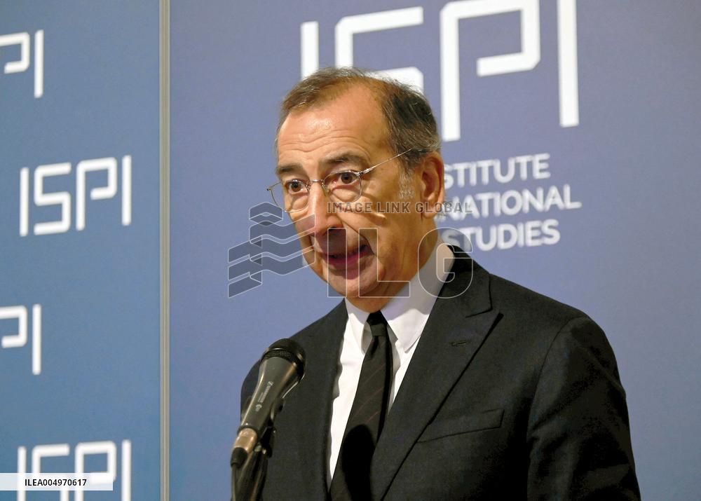 Mario Monti and Romano Prodi At ISPI 2025 Award Ceremony - Milan