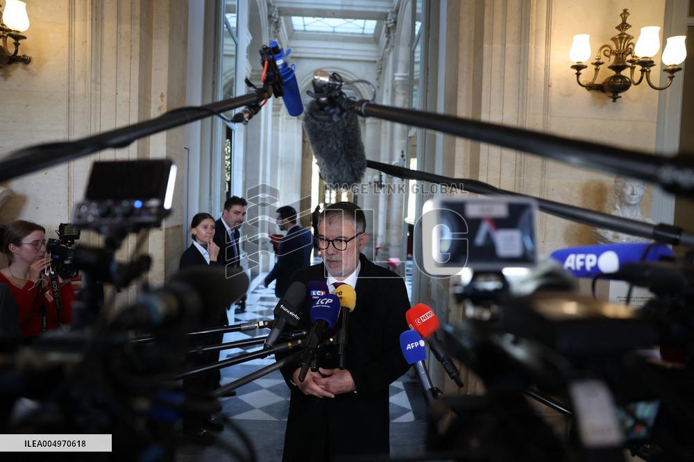 National Assembly - Politics at Hall of Four Columns - Paris