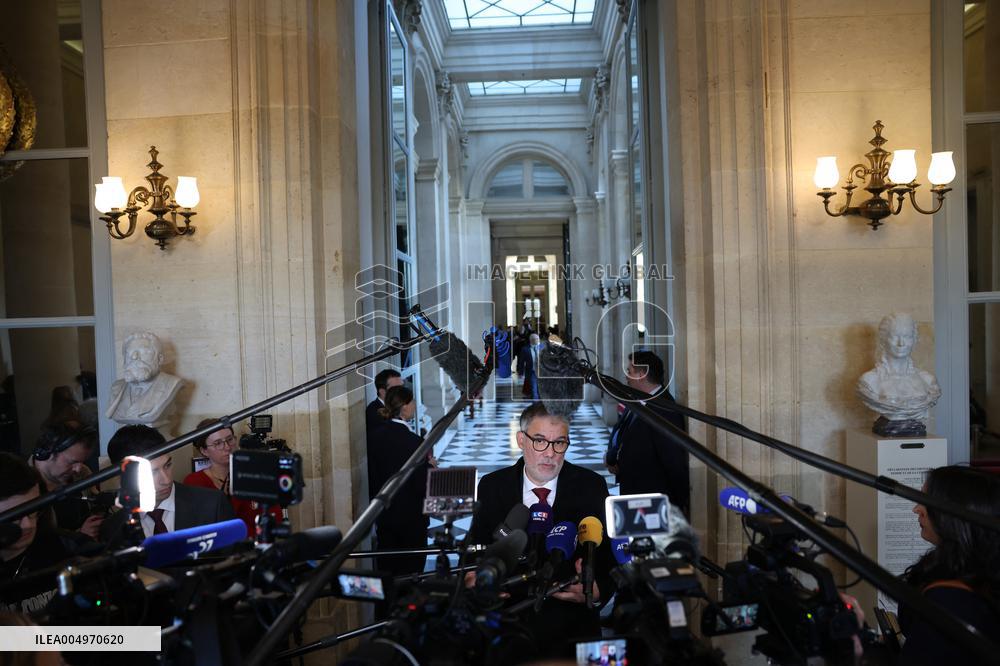 National Assembly - Politics at Hall of Four Columns - Paris