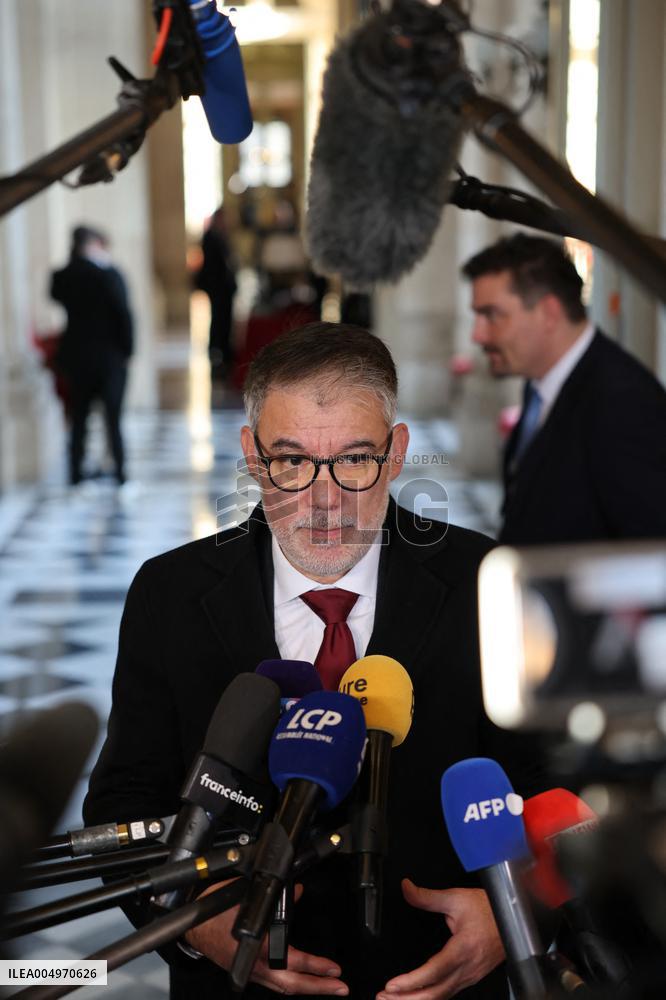 National Assembly - Politics at Hall of Four Columns - Paris