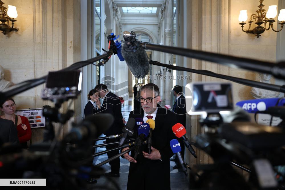 National Assembly - Politics at Hall of Four Columns - Paris