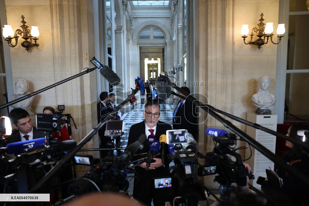 National Assembly - Politics at Hall of Four Columns - Paris