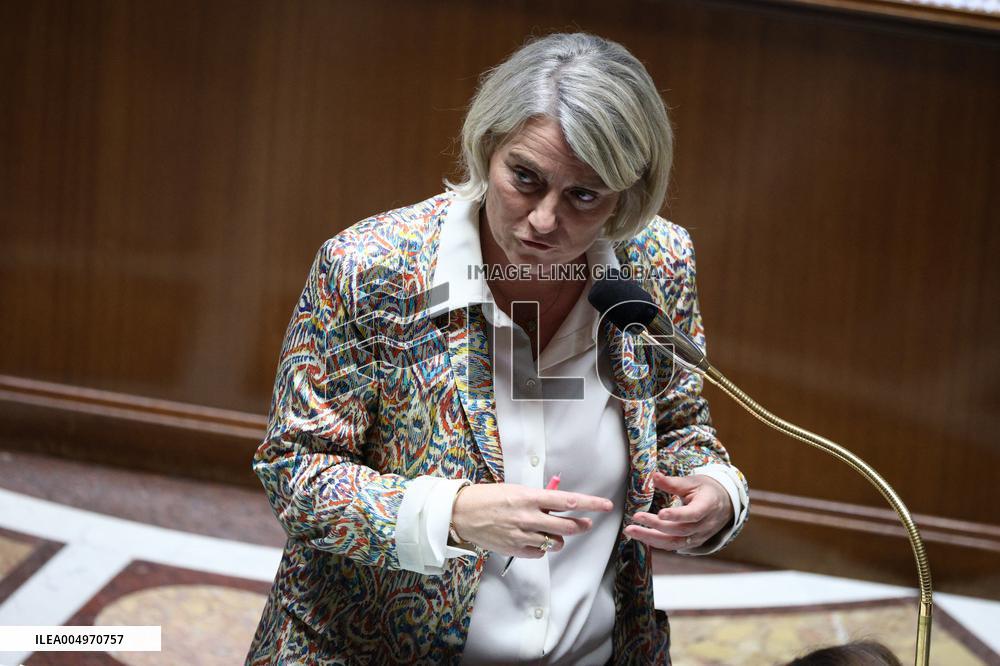 Vote of The 2026 Social Security Budget Bill at The National Assembly - Paris