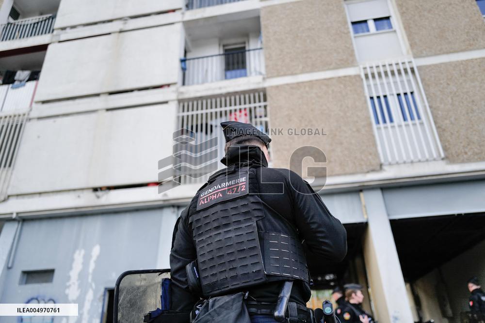 Operation Against Drug Trafficking - Marseille