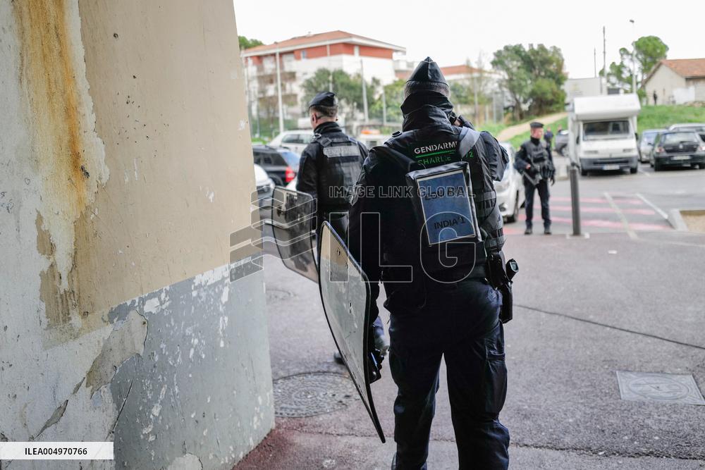 Operation Against Drug Trafficking - Marseille