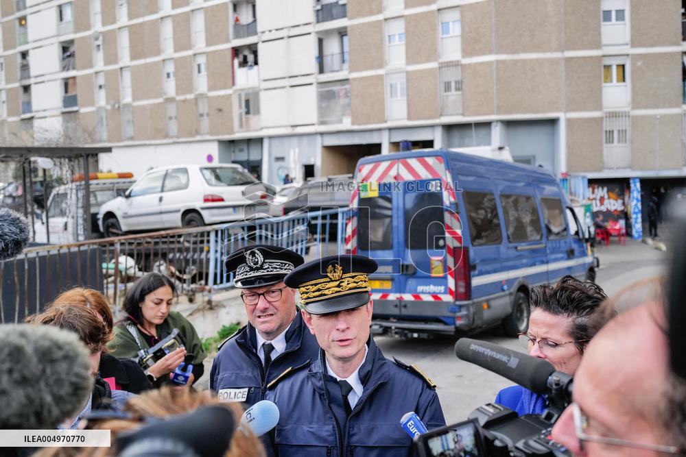 Operation Against Drug Trafficking - Marseille