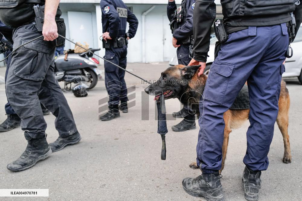 Operation Against Drug Trafficking - Marseille