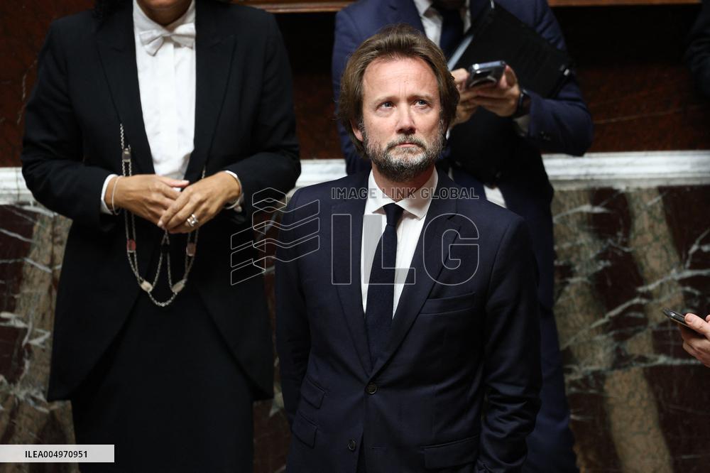 Vote of The 2026 Social Security Budget Bill at The National Assembly - Paris